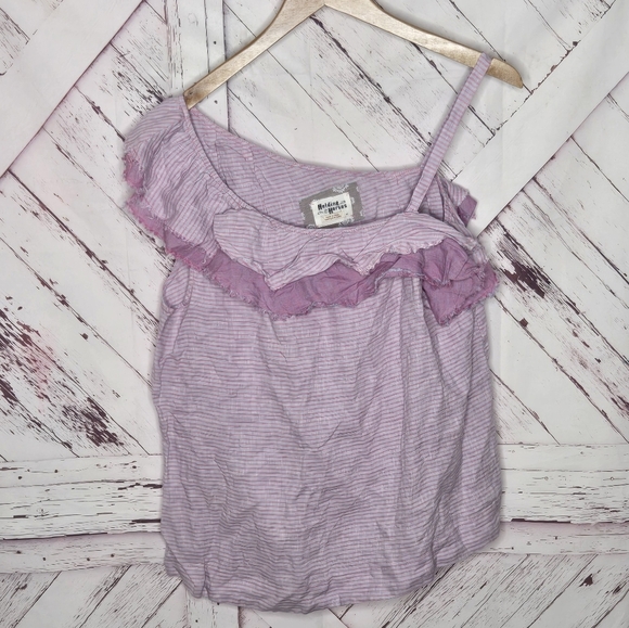 Anthropologie Holding Horses Off Shoulder Striped Top - Picture 1 of 4